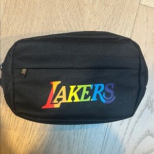 Lakers Pride Rainbow Fanny Pack Bag